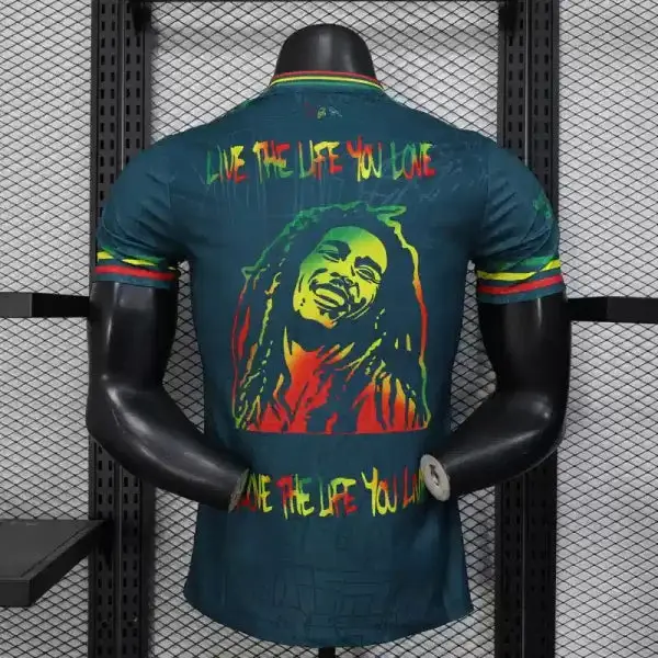 Ajax Amsterdam Bob Marley Vert Version Joueur 2025/2026 - Image 2