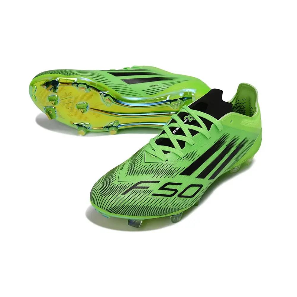 Crampons Adidas F50 vert électrique - Image 3