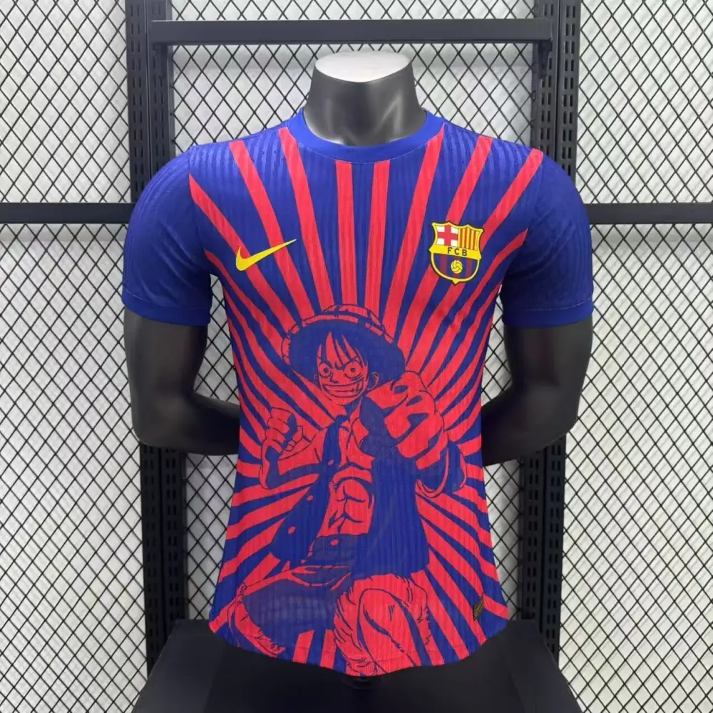 FC Barcelone Domicile Luffy Version Joueur 2025/2026