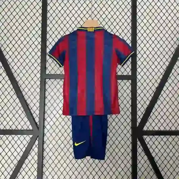 Kit Enfant FC Barcelone Domicile Retro 2009/2010 - Image 2