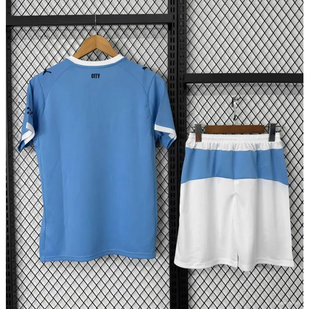 Kit enfant Manchester City Domicile 2025/2026 - Image 2