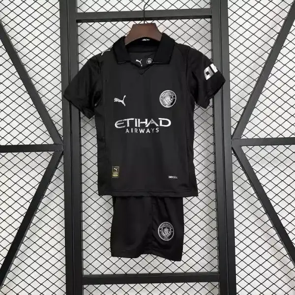 Kit enfant Manchester City Extérieur 2025/2026