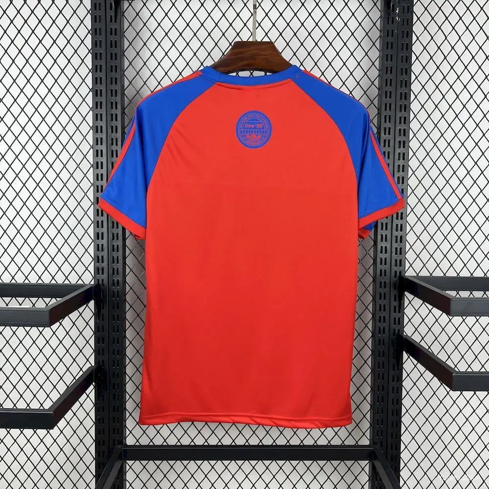 Maillot Adidas Trefoil Rouge Oasis 2026 - Image 2