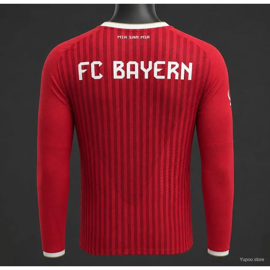 Maillot Bayern Munich Domicile 2026/2027 Version joueur Manches longues - Image 2