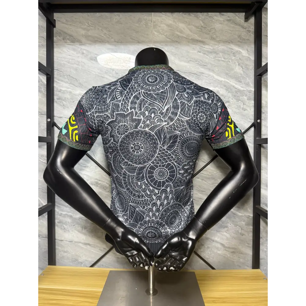 Maillot Mali CAN Concept Noir & Vert Version Joueur 2025/2026 - Image 2