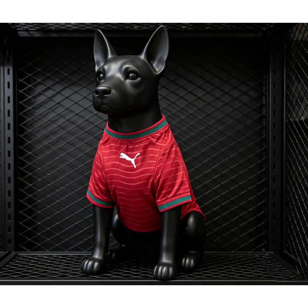 Maillot Portugal Coupe du Monde 2026 pour Chien - Image 2