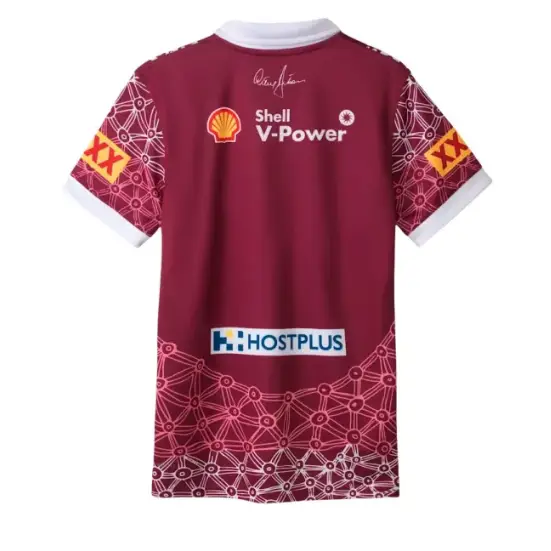 Maillot Rugby Maroons 2026 Indigenous - Image 2