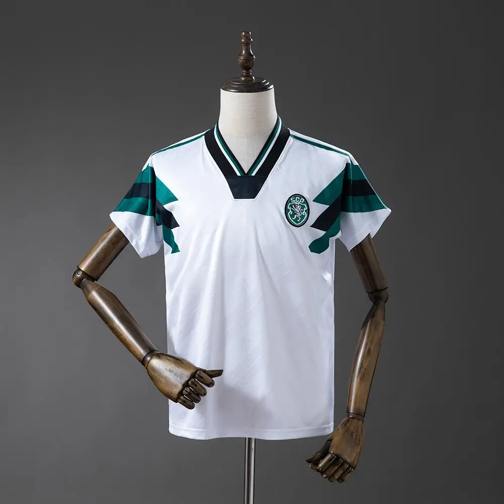 Maillot Sporting Lisbonne CP Retro Blanc
