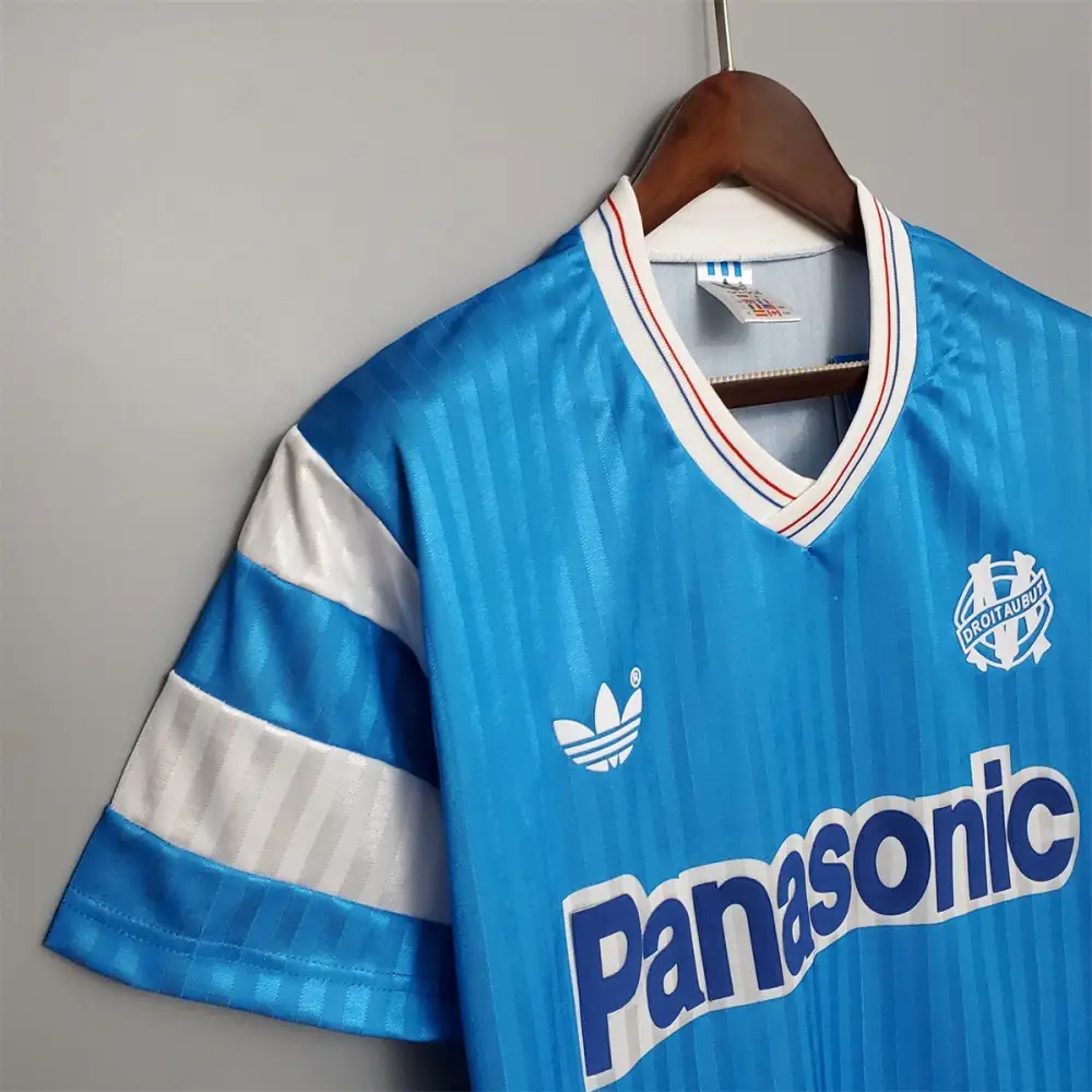 OM Olympique de Marseille Extérieur Retro 1990 - Image 4