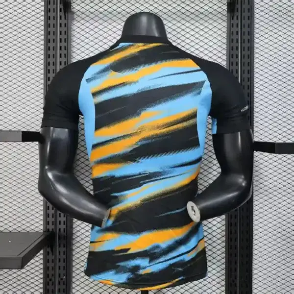 OM Olympique de Marseille Pre-Match Bleu/Orange Version Joueur 2025/2026 - Image 2