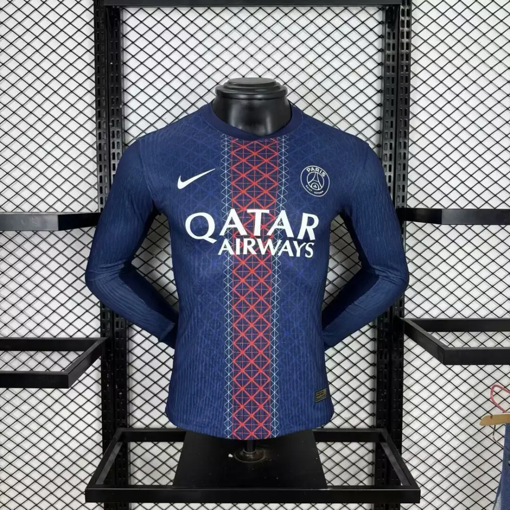 PSG Paris-Saint-Germain Domicile Version joueur manches longues 2025/2026