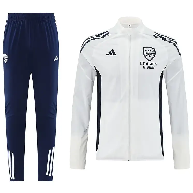 Survêtement Coupe-Vent Arsenal Blanc 2026