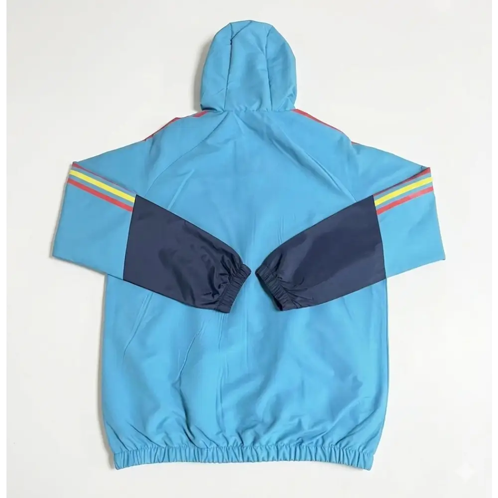 Veste A Capuche Coupe-Vent Espagne Bleu Clair 2026 - Image 2